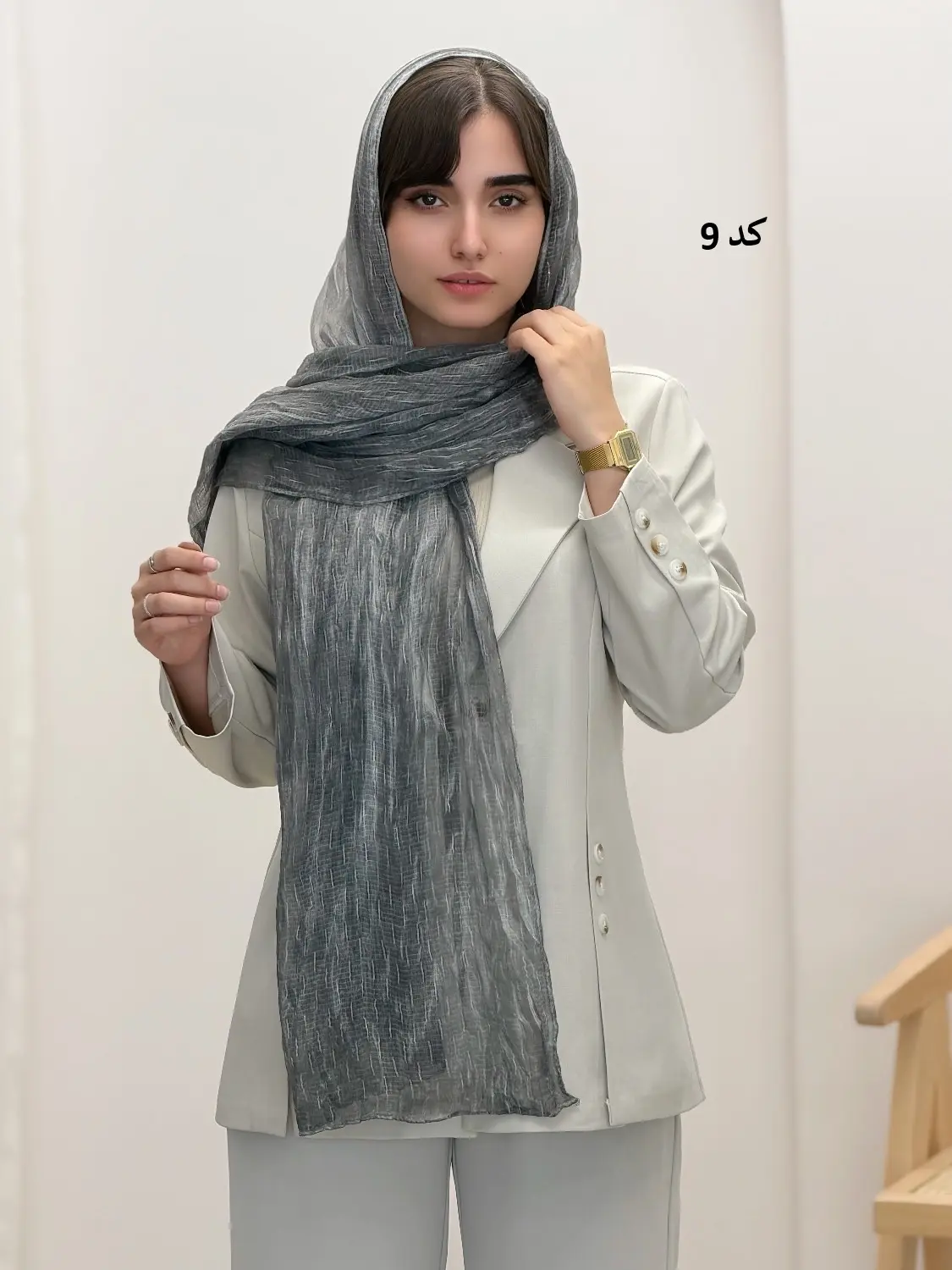 4494-شال ابریشم بیتا